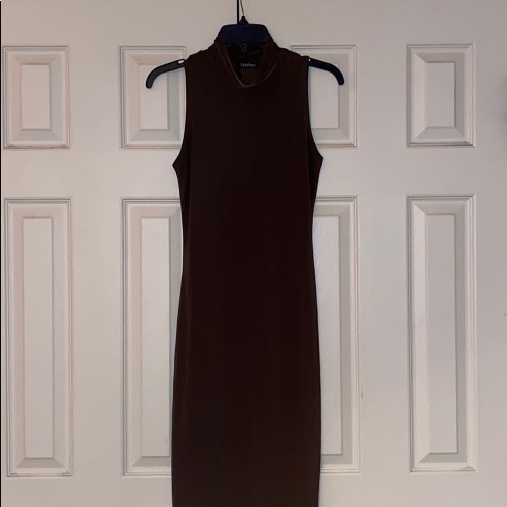 Boohoo Turtleneck Dress